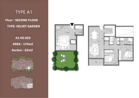 شقة دوبلكس (VELVET GARDEN)